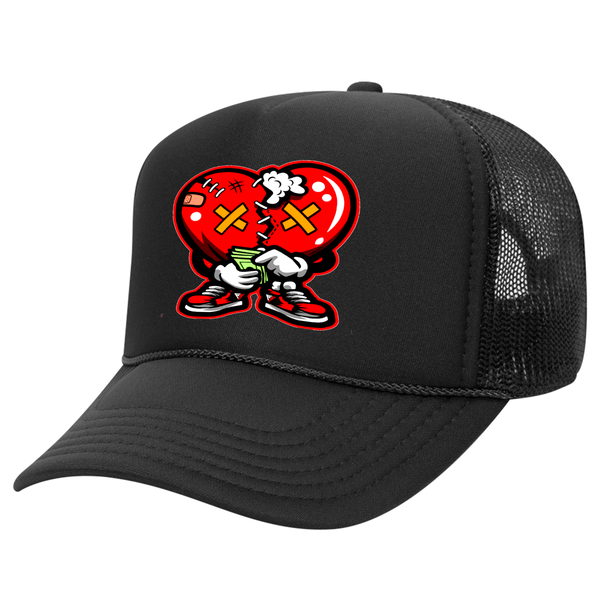 Pain Is Temporary Hat (Red Heart)