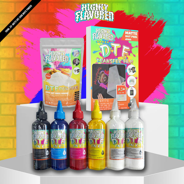 DTF Products - Transfers - Ink - Powder – Highly Flavored