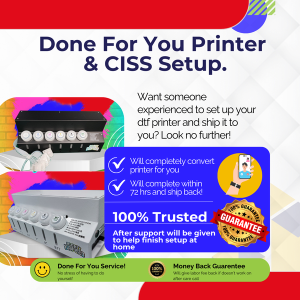 Done For You Printer & CIss Setup ( Discovery Video Call)